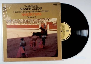 Narciso Yepes - The World of Spanish Guitar Volume 2 (1978) Vinyl LP • Sor Villa - Picture 1 of 2