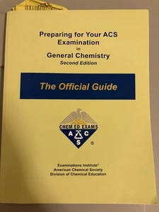 ACS Review Guide Organic Chemistry AND General Chemistry 2nd Edition - Picture 1 of 4