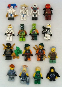 Lego Lot Of 16 Assorted Ninjago Minifigures - Picture 1 of 5