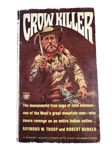 VTG Crow Killer Liver-Eating John Johnson Western Thorp Bunker Signet 1958 - Imagen 1 de 8