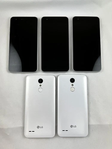 5 LG LM-X220PM Tribute Empire Sprint SmartPhone Lot  (White) - Image 1 of 3
