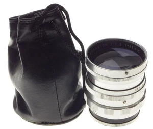 ENNASTON 1:1.5 f=85mm red C Exakta mount 1.5/85 fast glass very rare ENNA Werk - Picture 1 of 13
