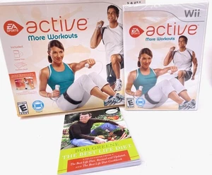 NEU/VERSIEGELT SPIEL EA Sports Active More Workouts mit Ernährungsbuch - Nintendo Wii - Bild 1 von 2