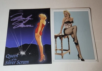 Vintage 90s Marilyn Monroe Tin Signs ($9.99 Each Sign) - Image 1 of 2