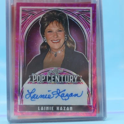LAINIE KAZAN 2024 Leaf Pop Century #3/7 Autograph "THE NANNY"  ACTRESS - Image 1 of 2