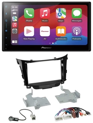 Pioneer DAB USB MP3 Bluetooth 2DIN Autoradio für Hyundai i30 ab 2012 AUX USB - Bild 1 von 4