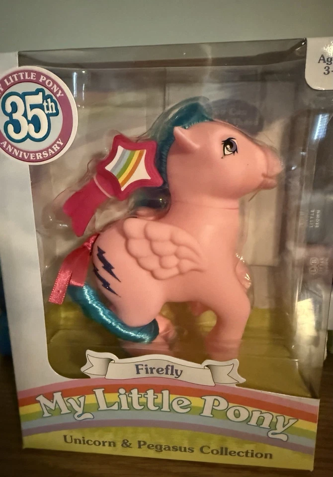 My Little Pony 35 Aniversario Luciérnaga Unicornio y Pegaso Colección Nuevo en Caja Foto 1 de 4