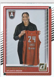2025 Donruss WNBA Argento ARGENTO Holo FOIL #64 BRIONNA JONES-ATLANTA - Foto 1 di 2