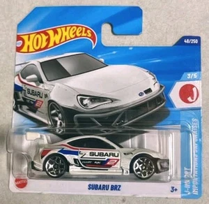 Hot Wheels Mainline 2025 Custodia L SUBARU BRZ Bianco CORTO Scheda Protezione OMAGGIO - Foto 1 di 3