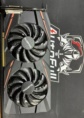 GIGABYTE AMD Radeon RX590 GME 8GB GDDR5 PCI-E Graphics Video Card DP DVI HDMI - Image 1 of 4