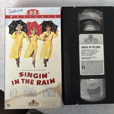 Singin in the Rain (VHS, 1992) GENE KELLY DONALD O.CONNOR DEBBIE REYNOLDS - Image 1 of 3