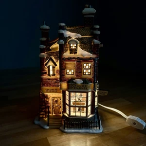 De Colección Departamento 56 A Christmas Carol Scrooge & Marley Counting House 58483 Luz y Caja - Imagen 1 de 24