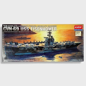 Portaaviones Academy Nimitz-Class CVN-69 USS Eisenhower 2018 kit 1:800 14212 - Imagen 1 de 10