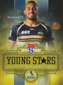 TapNPlay Super Rugby Union 2017 Young Stars Lolo Fakaosilea Brumbies #ys-01 - Imagen 1 de 2