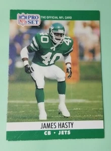 1990 Pro Set James Hasty - New York Jets #601 - Picture 1 of 2