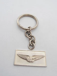 Air Force: Keyring Silver 925 - Eagle Patent Pilot Plane - Brisa - Picture 1 of 3