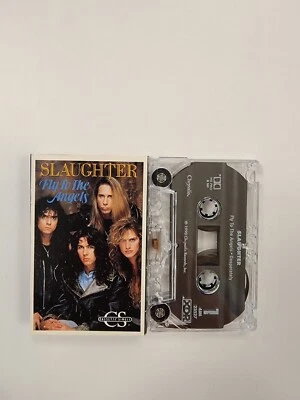 Slaughter - Fly To The Angels (Cassette, 1990) - Image 1 of 2