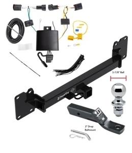 Trailer Tow Hitch For 18-22 Land Rover Range Rover Velar w/ Wiring & 1-7/8" Ball - Picture 1 of 11