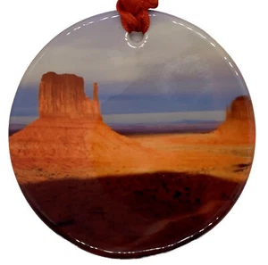 Monument Valley Park Arizona Christmas Ornament Porcelain Travel Souvenir - Picture 1 of 2
