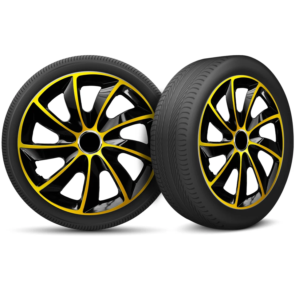 Auto Radkappen Radzierblenden 4 Set passend für alle Stahlfelgen ab 13'' bis 17" - Bild 1 von 1