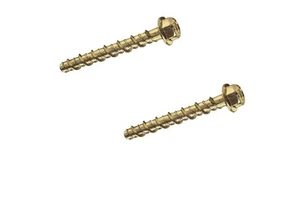 THUNDER BOLT HEXAGON FLANGE HEAD MASONARY CONCRETE ANCHOR SCREW ZYP 5 & 6mm - Picture 1 of 1