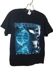 Camiseta de concierto Disturbed Evolution Tour 2019 talla M - Imagen 1 de 4