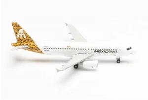 New! Herpa 535304 1:500 Mexicana Airbus A320 "Tizatlan" reg. XA-RJX diecast - Picture 1 of 1