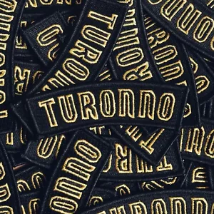 Embroidered "Turonno" Patch - toronto Drake iron on raptors we the north ovo - Picture 1 of 1