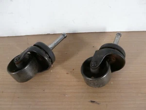 Lot of (2) Swivel Casters--VINTAGE - Picture 1 of 3