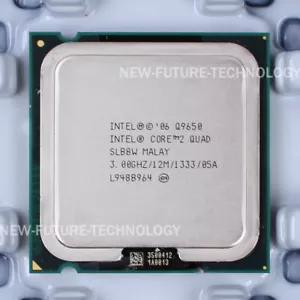 Intel Core Q9650 2 Quad 3.0 GHz Quad Core 12MB Socket 775 1333FSB Processor CPU - Picture 1 of 4