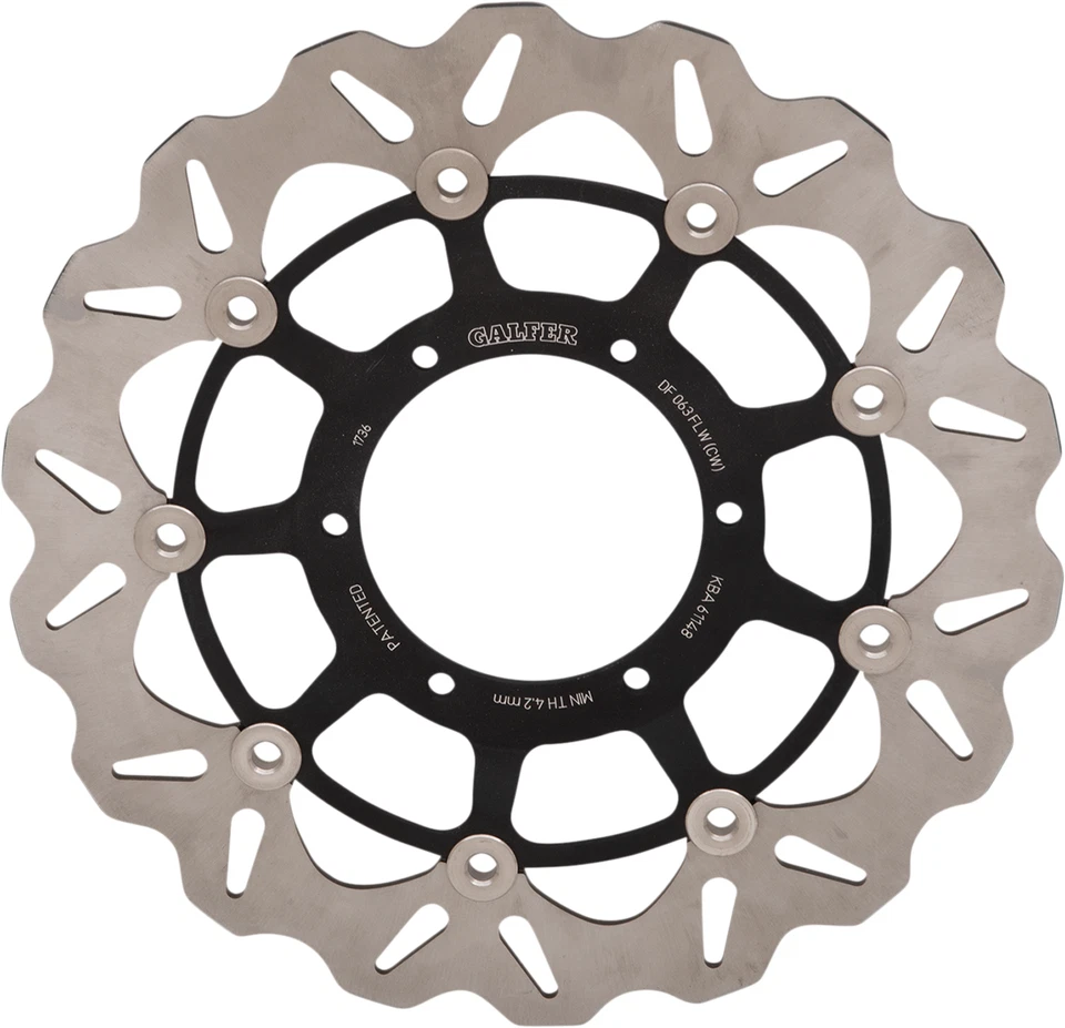 GALFER - DF063CW - Wave? Rotor for Honda CBR600F4i CB600F VTX1800C VTX1800F VTX1 - Image 1 of 1