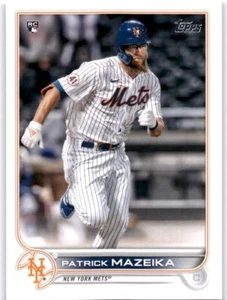 PATRICK MAZEIKA RC 2022 Topps Series 1 #166 New York Mets - Picture 1 of 2