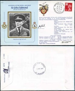 CDM3b MRAF Sir John Salmond Signed by Julian Salmond (A) - Picture 1 of 1