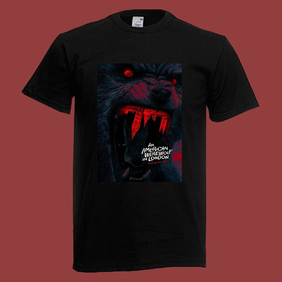 An American Werewolf in London Movie Men's Black Size S-5XL - Image 1 of 1