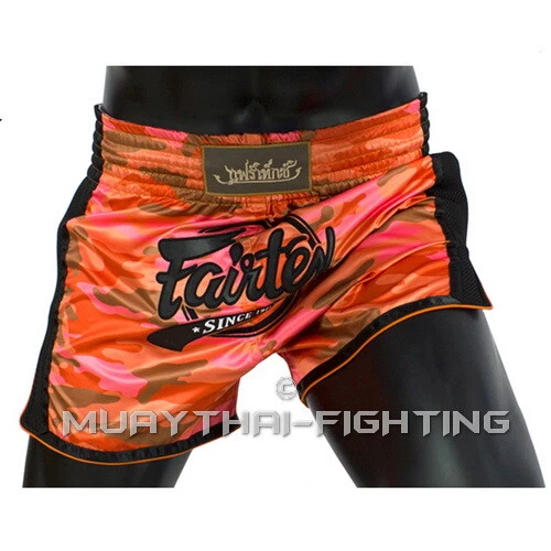 Pantalones Cortos Fairtex Muay Thai Boxeo Kick Boxing MMA Corte Ajustado Muay Thai Foto 1 de 1