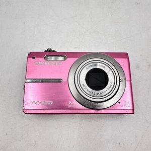 Broken Olympus FE 370 8MP Digital Point-and-Shoot Camera - Picture 1 of 8