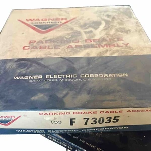 Wagner Parking Emergency Brake Cable F-73035 F73035 73035 - Picture 1 of 3