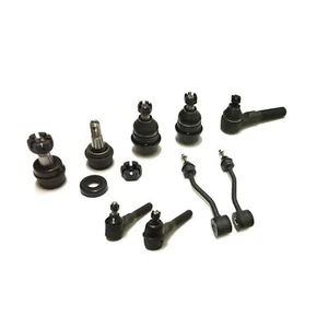 9 PCS Front Suspension Steering For 97-06 Jeep Wrangler TJ Tie Rods Ball Joints - Picture 1 of 11