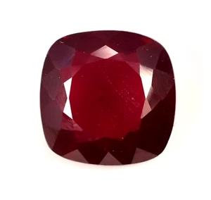 11.60 Ct Natural Mozambique Blood Deep Red Ruby Unheated Loose Certified Gem - Picture 1 of 4