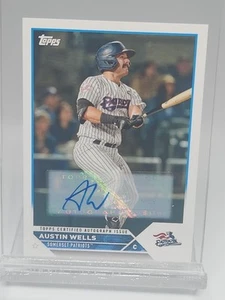 AUSTIN WELLS 2023 Topps Pro Debut #PD-10 Auto - Picture 1 of 2