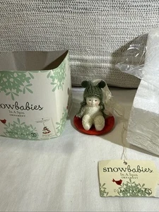 Rarität Snowbabies In A Spin Dept 56 2011 Weihnachtsschmuck in Box - Bild 1 von 14