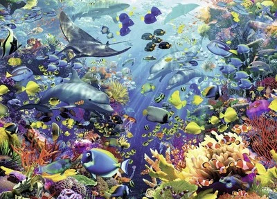 Ravensburger Underwater Paradise Puzzle 9000pc,Adult Puzzles - image 1 of 4