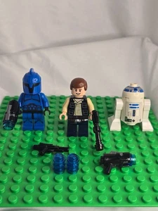 LEGO Hon Solo, Senate Commando, & Astromech Droid Minifigures - Picture 1 of 5