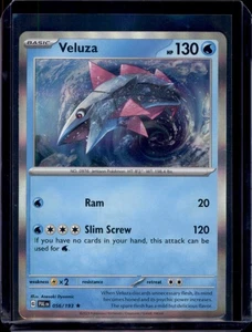 Veluza SV02: Paldea Evolved Pokémon #056/193 Holo Rare NM+ - Picture 1 of 2