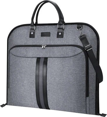 Travel Garment Bag, Travel Suit Bag for Men, 42'' Waterproof Carry on Garment Ba - Image 1 of 4