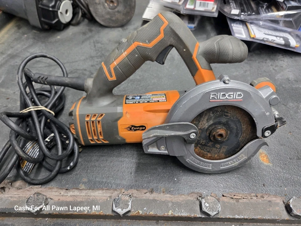 Ridgid R3250 Twin blade Circular Saw Demolition corded tool - Image 1 of 4