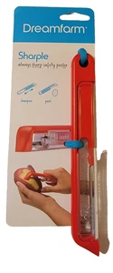 Dreamfarm Sharple Self-Sharpening Vegetable & Food Vertical Speed-Peeler Red - Picture 1 of 6