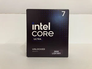 Intel Core Ultra 7 265K Series 2 Arrow Lake 20 Core 8P+12E CPU Processor - Afbeelding 1 van 6
