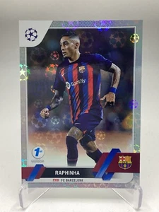 TOPPS UEFA CLUBES COMPETITIONS 2022/23 1a EDICIÓN STARBALL RAPHINA - Imagen 1 de 2