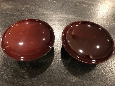 Crate & Barrel Brown Mahogany Soup Pasta Bowl Made In Japan - Image 1 of 4